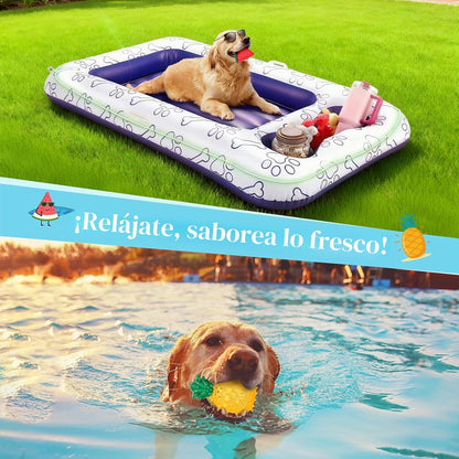 Mordedores congelables para perros, vista de detalle adicional del material