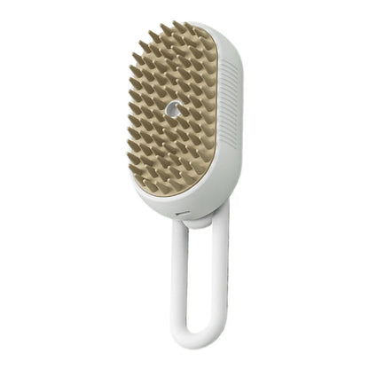 Cepillo de vapor recargable 3 en 1 para gatos